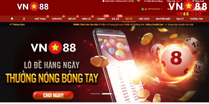 Nhà cái VN88 bảo trì hệ thống nhằm nâng cao trải nghiệm người dùng